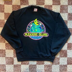 RARE Vintage 80s 90s WDW Walt Disney World Pleasure Island Funmeister Sweatshirt